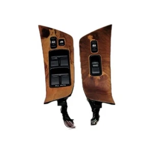 1999-2003 Lexus RX300 Master Window Switch Set Lot Power Lock Wood Grain OEM - Foto 1 di 12