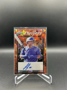 2023 Leaf Metal Luisangel Acuna Thrillerz Auto Fire Crystal #/6 - Picture 1 of 2