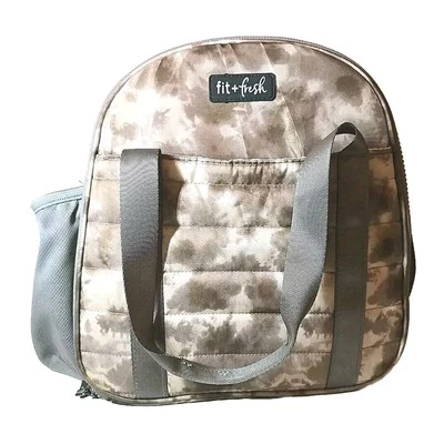 Fit & Fresh Fashion Lunch Bag Box Multicolor Insulated Lightweight Handles  - Image 1 of 4