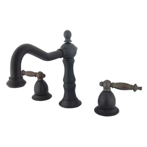 Baño amplio Kingston Brass KS197.TL Heritage 1,2 GPM - bronce - Imagen 1 de 2
