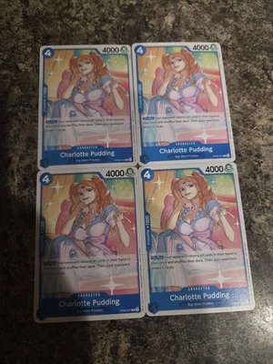One Piece TCG 4x Charlotte Pudding OP06-047 Tournament Pack Edition *SHIPS NOW* - Image 1 of 2
