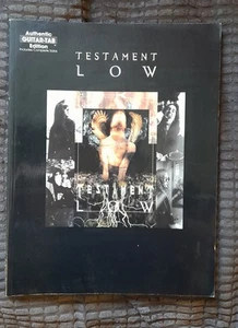 Testament Low - Official Guitar Tab Book - Picture 1 of 2