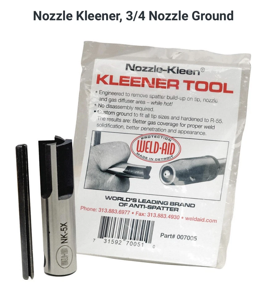 Weld-Aid 007005 NK-5X Kleener Tool Nozzle Kleen - Image 1 of 1