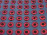 100 x 9mm flat holographic silver eyes for fly tying,flies,pike,bass,arts,crafts 