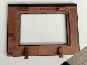zebrano wood trim AC panel for 1981 Mercedes Benz R107 - Picture 1 of 5