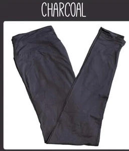 Leggings Tween LuLaRoe grigio antracite tinta unita adatti a bambini 12 o O Zero - Foto 1 di 1