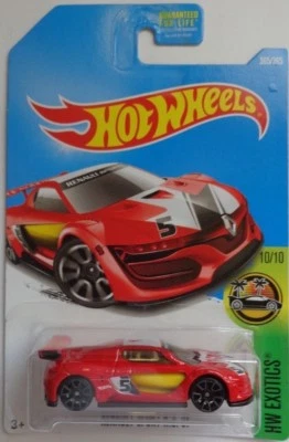 2017 Hot Wheels HW EXOTICS 10/10 Renault Sport R.S. 01 365/365 (Red Version) - Image 1 of 2