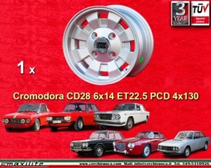 1 Cerchio Cromodora Lancia Fulvia Flavia 6x14 N.1 Wheel Felge Llanta jante - Imagen 1 de 24