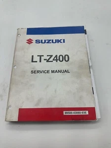 Suzuki LT-Z400 Factory Shop Service Repair Manual Book SKU3 - Picture 1 of 1