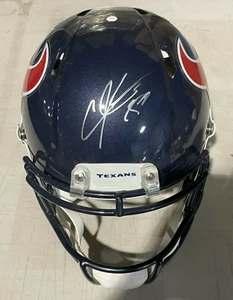 ANDRE JOHNSON SIGNED AUTOGRAPHED FULL SIZE PROLINE SPEED TEXANS HELMET PSA/DNA - Picture 1 of 5