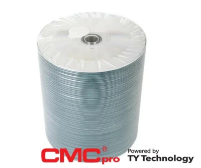 100 Taiyo Yuden CMC PRO PRINTABLE Blank DVD-R 16x 120min discs Value line - Image 1 of 4