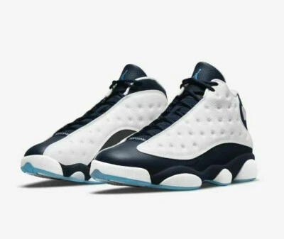 Nike Air Jordan 13 Retro Obsidian Power Blue White Kid's Size 7Y DS 414571-144 - image 1 of 4