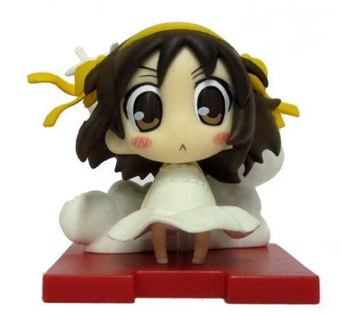 Vignetteum Cute Figure Haruhi Suzumiya Volume 3 2.25"-Haruhi Suzumiya with Dress Cover