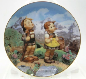 Colección de placas Hummel 1990 edición limitada Little Explorers 8 pulgadas con certificado de autenticidad Little Companions - Imagen 1 de 4