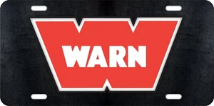 Warn Powersports Metal License Plate - Picture 1 of 1