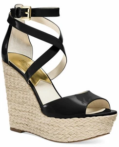 Michael Kors Gabriella Platform Sandals in Black, Nude, Watermelon - Picture 1 of 10