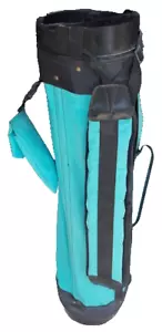SPALDING GOLF BAG - 4 WAY DIVIDER - 3 POCKETS - POUCH - NO RAIN COVER - VINTAGE - Picture 1 of 5