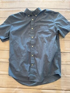 Tommy Hilfiger Button Down Hemd Herren Medium Classic Fit Blur Pocket Kragen - Bild 1 von 4