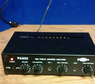 Philmore 30W Public Address Amplifier PA 503 - Image 1 of 3