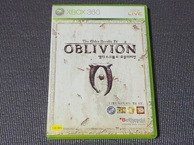 Microsoft XBOX360 Elder Scrolls 4 Oblivision Retro Game Korean Version for MS - Image 1 of 4