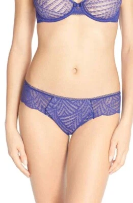 Chantelle NAVY Intimates 'Illusion' Tanga Tanga Panty Talla L*****NUEVO CON ETIQUETAS*****$34**** Foto 1 de 3
