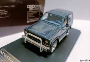 1/43 Resin car model Nissan Patrol 160 SWB 4x4 dark blue - Picture 1 of 6