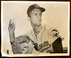 BALTIMORE ORIOLES TEAM ISSUED 8 X 10 PHOTO RON HANSEN - Picture 1 of 1
