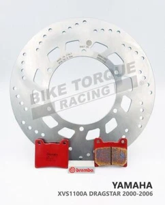 Disco trasero Brembo Serie Oro y pastillas SP Yamaha XVS1100A Dragstar Clase 2000-06 - Imagen 1 de 1