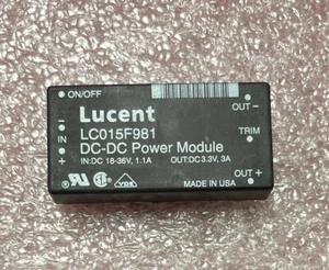 LUCENT LC015F981 POWER MODULE IN DC 18-36V 1.6A OUT DC 3.3V 3A **NEW** - Picture 1 of 1
