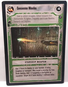Misiles de conmoción cerebral Star Wars CCG Death Star II LS 2000 - Imagen 1 de 3