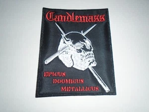 CANDLEMASS DOOM METAL EMBROIDERED PATCH - Picture 1 of 1
