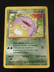 Pokemon Smogo 51/102 Base Set FRENCH FR Near Mint NM - Picture 1 of 2