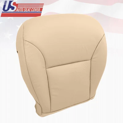 Fits 2002 to 2006 Lexus ES 300 ES330 Driver Side Bottom Leather Seat Cover Tan  - Image 1 of 4
