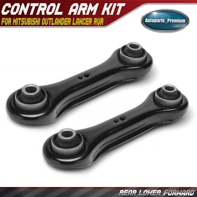 2x Brazo de control de suspensión delantera inferior trasero para RVR Mitsubishi Outlander Lancer Foto 1 de 4