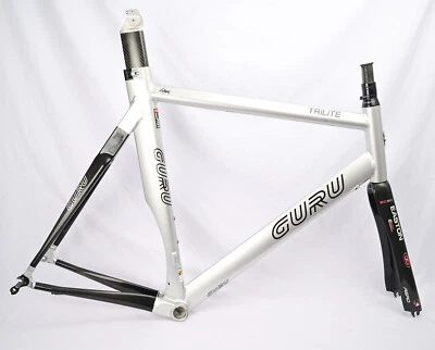 Guru TRiLiTE Triathlon Time Trial Road Bike Frame/Fork 61cm 700c Carbon/Alloy - Image 1 of 4