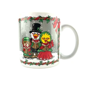Suzy's Zoo Christmas Mug CAROLERS Ollie Marmot Jack Quacker Suzy Ducken - Picture 1 of 7