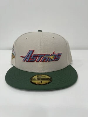 Houston Astros New Era Hat Club Patch Word 45th Ann. Side Patch Fitted Cap 8 - Image 1 of 4