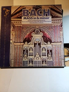 Johann Sebastian Bach – Mass In B Minor -Box set 3LPS VG++/Excellent R28 - Picture 1 of 2
