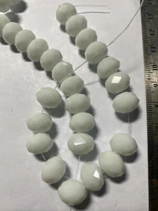 Chinarovski Faceted Glass Crystal Rondelle Space Beads 12mm - Picture 1 of 84