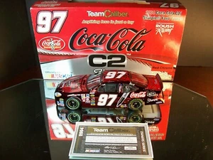 Kurt Busch #97 Sharpie Coca-Cola C2 Red Chrome 2004 Ford Taurus 250 Made 1:24 TC - Picture 1 of 12