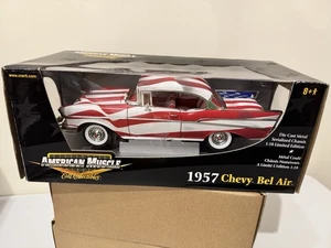 1/18 1957 Chevy Bel Air American Muscle Stars and Stripes RWB  - Picture 1 of 3