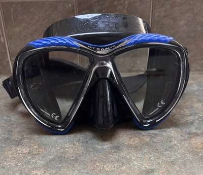 Oceanic Duo Scuba/Snorkel Mask -Blue/Black - Image 1 of 3