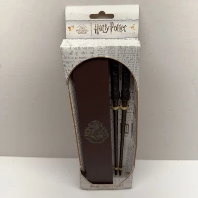 Harry Potter Wand Chopsticks Gift Set Includes Plastic Storage Case Paladone - Image 1 of 4