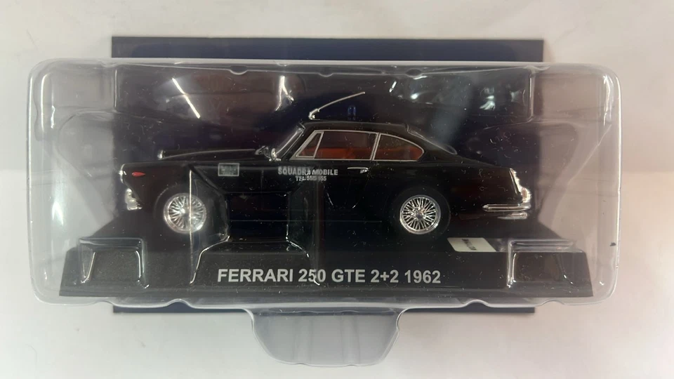 Ferrari 250 GTE 2+2 1962 Polizia De Agostini scala 1:43 pressofuso (F23) - Immagine 1 di 1