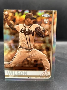 2019 Topps Chrome #56 Bryse Wilson Sepia Refractor RC - Bild 1 von 2