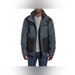 The North Face Men’s Cyprus Dryvent Jacket Size Large Gray Black - Picture 1 of 12