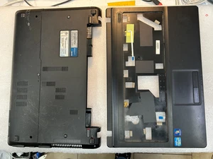 Genuine  Asus X54C Laptop Palmrest Touchpad  DVD Bunrner & Bottom cover - Picture 1 of 13