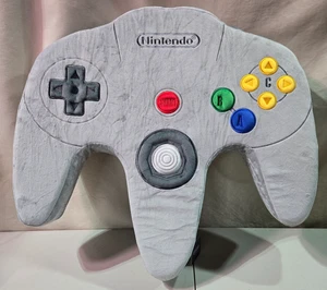 Mando Nintendo 64 Nintendo Museum Big Cushion Kyoto Limited Japón Nuevo Con Etiquetas - Imagen 1 de 8