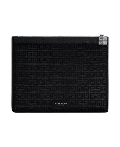 Givenchy Parfums Black Mesh Flat Pouch Cosmetic Bag GWP - NEW IN BOX - Picture 1 of 5