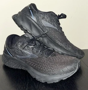Brooks Ghost 11 - Running Shoes - Athletic Sneakers - Black - Women's SIZE 10 - Picture 1 of 12